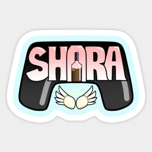 Shara with Wings Sticker